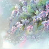 Watercolor Painted Abstract Flower Photography Backdrop N-0046 Shopbackdrop